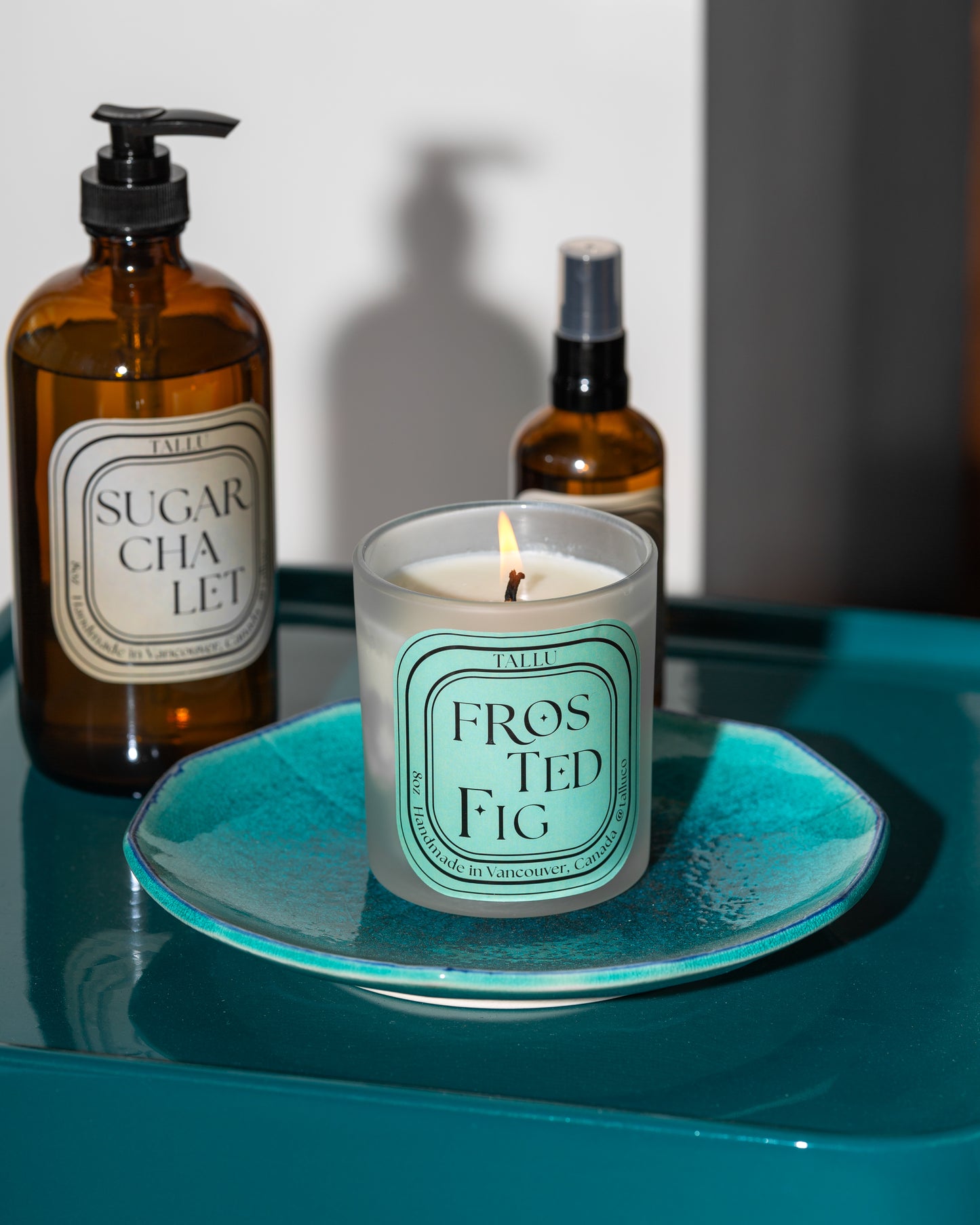 Frosted Fig Holiday Candle - TALLU