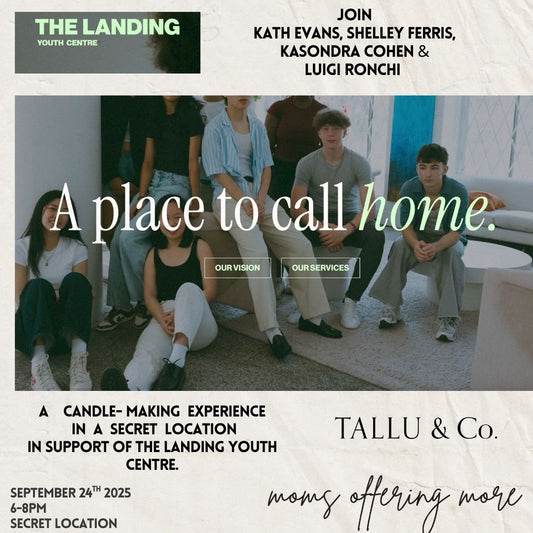 Candle-Making in support of The Landing Centre :: A Secret Location - TALLU