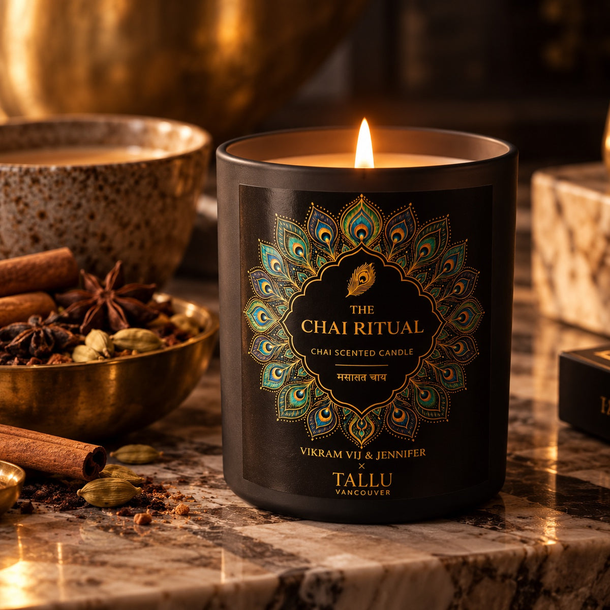 The Chai Ritual Candle