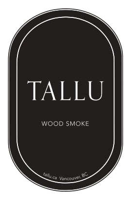 Wood Smoke and Vanilla Candle - TALLU