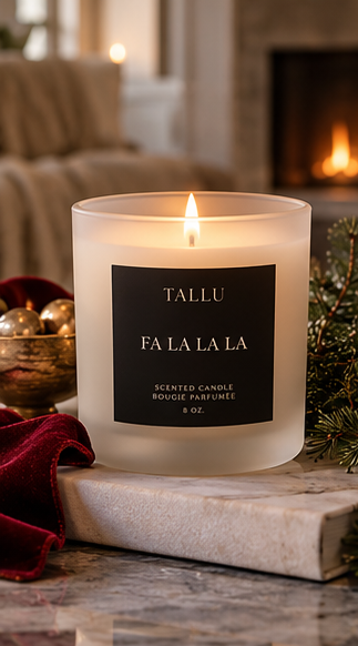 Limited Holiday Collection: Fa La La La Candle